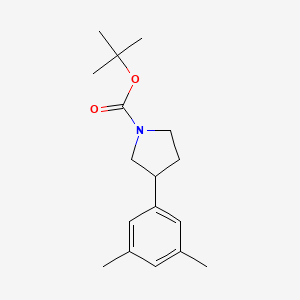 1-Boc-3-(3,5-dimethylphenyl)pyrrolidine