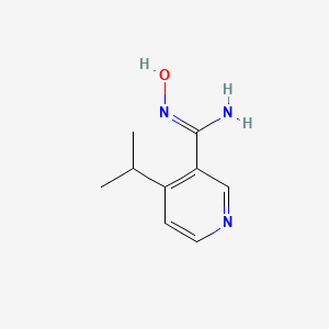 N-Hydroxy-4-isopropylnicotinimidamide