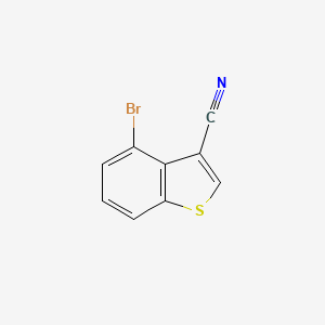 4-Bromobenzo[b]thiophene-3-carbonitrile