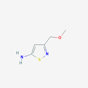 3-(Methoxymethyl)isothiazol-5-amine