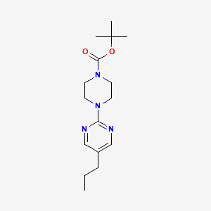 2-(4-Boc-1-piperazinyl)-5-propylpyrimidine