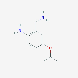 2-(Aminomethyl)-4-isopropoxyaniline