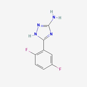 5-(2,5-difluorophenyl)-1H-1,2,4-triazol-3-amine