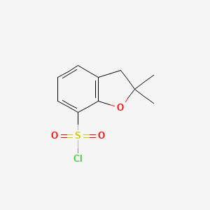B1367497 2,2-Dimethyl-2,3-dihydro-1-benzofuran-7-sulfonyl chloride CAS No. 87254-52-2
