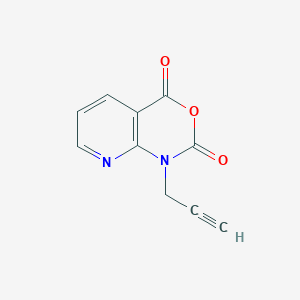 molecular formula C10H6N2O3 B1367498 1-(丙-2-炔基)-1H-吡啶并[2,3-d][1,3]恶嗪-2,4-二酮 CAS No. 97484-76-9