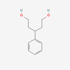 molecular formula C11H16O2 B1367500 3-苯基戊烷-1,5-二醇 CAS No. 829-27-6