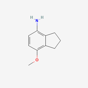 7-Methoxy-2,3-dihydro-1H-inden-4-amine