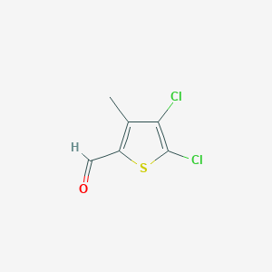 4,5-Dichloro-3-methylthiophene-2-carbaldehyde