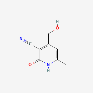 4-(Hydroxymethyl)-6-methyl-2-oxo-1,2-dihydropyridine-3-carbonitrile