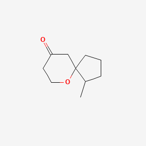 1-Methyl-6-oxaspiro[4.5]decan-9-one