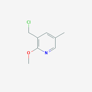 3-(Chloromethyl)-2-methoxy-5-methylpyridine