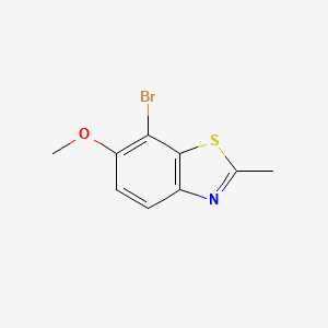 7-Bromo-6-methoxy-2-methylbenzo[d]thiazole