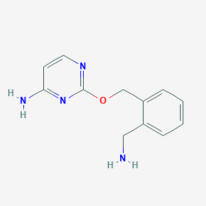 2-((2-(Aminomethyl)benzyl)oxy)pyrimidin-4-amine