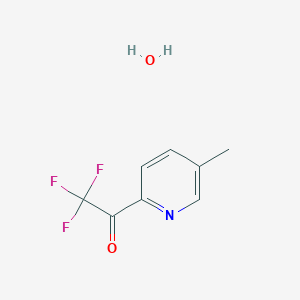 2,2,2-Trifluoro-1-(5-methylpyridin-2-yl)ethanone hydrate