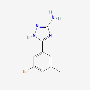 5-Amino-3-(3-bromo-5-methylphenyl)-1H-1,2,4-triazole