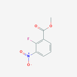 molecular formula C8H6FNO4 B1367517 2-氟-3-硝基苯甲酸甲酯 CAS No. 946126-94-9