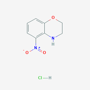 5-Nitro-3,4-dihydro-2H-benzo[b][1,4]oxazine hydrochloride