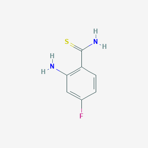 2-Amino-4-fluorobenzothioamide