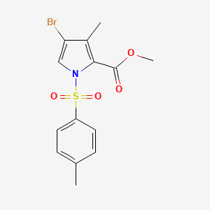 Methyl 4-bromo-3-methyl-1-tosyl-1H-pyrrole-2-carboxylate