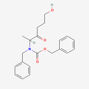 (S)-2-(Benzyl-Cbz-amino)-6-hydroxy-3-hexanone