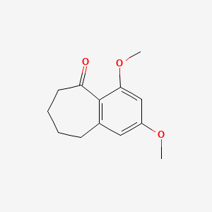 2,4-Dimethoxy-6,7,8,9-tetrahydro-5H-benzo[7]annulen-5-one