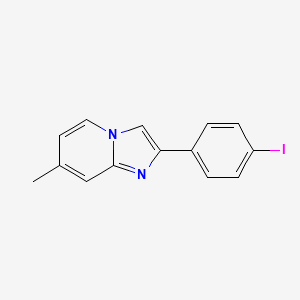 2-(4-Iodophenyl)-7-methylimidazo[1,2-a]pyridine