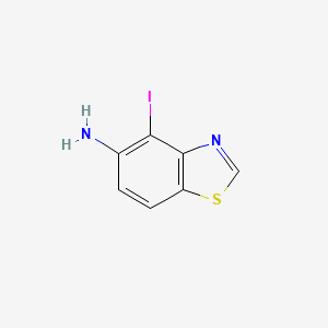 4-Iodobenzo[d]thiazol-5-amine