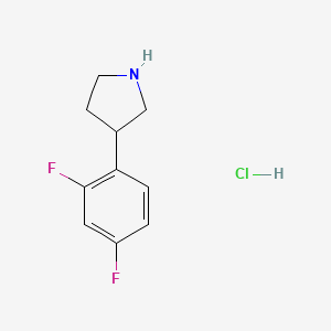 3-(2,4-Difluorophenyl)pyrrolidine Hydrochloride