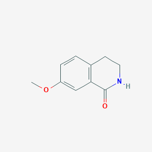 molecular formula C10H11NO2 B1367541 7-甲氧基-3,4-二氢异喹啉-1(2H)-酮 CAS No. 22246-04-4