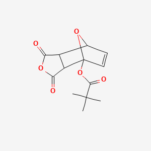 1,3-Dioxo-1,3,3a,4,7,7a-hexahydro-4,7-epoxyisobenzofuran-4-yl Pivalate