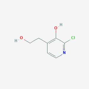 2-Chloro-4-(2-hydroxyethyl)pyridin-3-ol