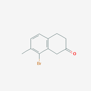 8-Bromo-7-methyl-3,4-dihydronaphthalen-2(1H)-one