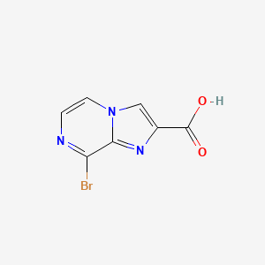 8-Bromoimidazo[1,2-a]pyrazine-2-carboxylic acid