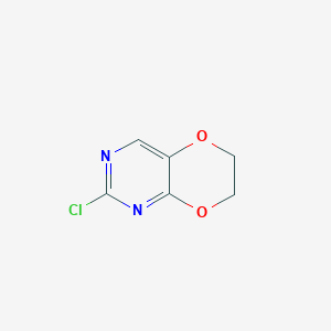 2-Chloro-6,7-dihydro-[1,4]dioxino[2,3-d]pyrimidine