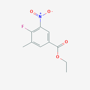 Ethyl 4-fluoro-3-methyl-5-nitrobenzoate