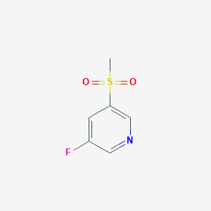 3-Fluoro-5-(methylsulfonyl)pyridine