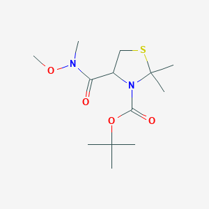 (S)-3-Boc-N-methoxy-N,2,2-trimethylthiazolidine-4-carboxamide