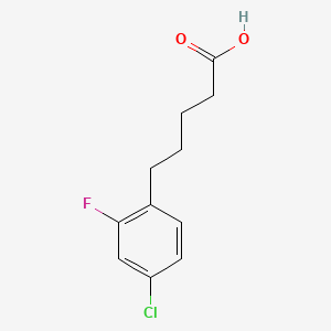 5-(4-Chloro-2-fluorophenyl)pentanoic Acid