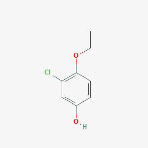 molecular formula C8H9ClO2 B1367578 3-Chloro-4-ethoxy-phenol CAS No. 1216134-31-4