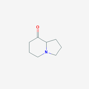 molecular formula C8H13NO B1367590 六氢吲哚啉-8(5H)-酮 CAS No. 2407-98-9