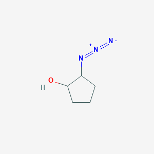 molecular formula C5H9N3O B1367594 2-Azidocyclopentan-1-ol 