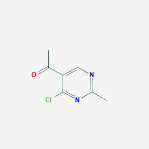 1-(4-Chloro-2-methylpyrimidin-5-YL)ethanone