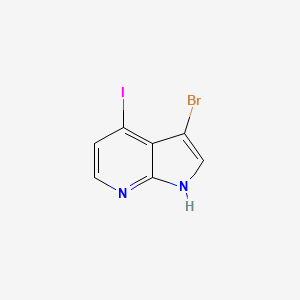 3-Bromo-4-iodo-1H-pyrrolo[2,3-b]pyridine