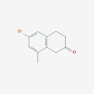 6-bromo-8-methyl-3,4-dihydronaphthalen-2(1H)-one