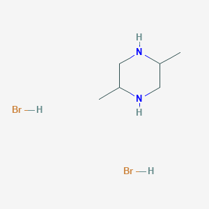 molecular formula C6H16Br2N2 B13676128 2,5-Dimethylpiperazine;dihydrobromide 