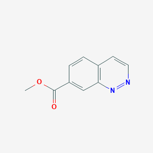 molecular formula C10H8N2O2 B13676363 Methyl cinnoline-7-carboxylate 