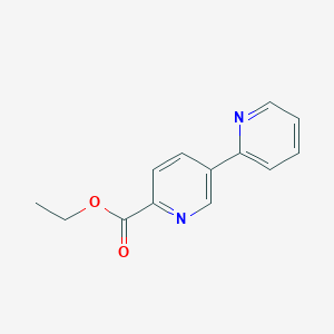 molecular formula C13H12N2O2 B13676438 Ethyl [2,3'-bipyridine]-6'-carboxylate 