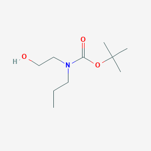 molecular formula C10H21NO3 B136765 (2-Hydroxy-ethyl)-propyl-carbamic acid tert-butyl ester CAS No. 152192-96-6