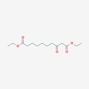 molecular formula C14H24O5 B1367673 3-氧代癸二酸二乙酯 CAS No. 856065-92-4