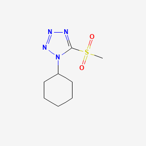 1-Cyclohexyl-5-(methylsulfonyl)-1H-tetrazole